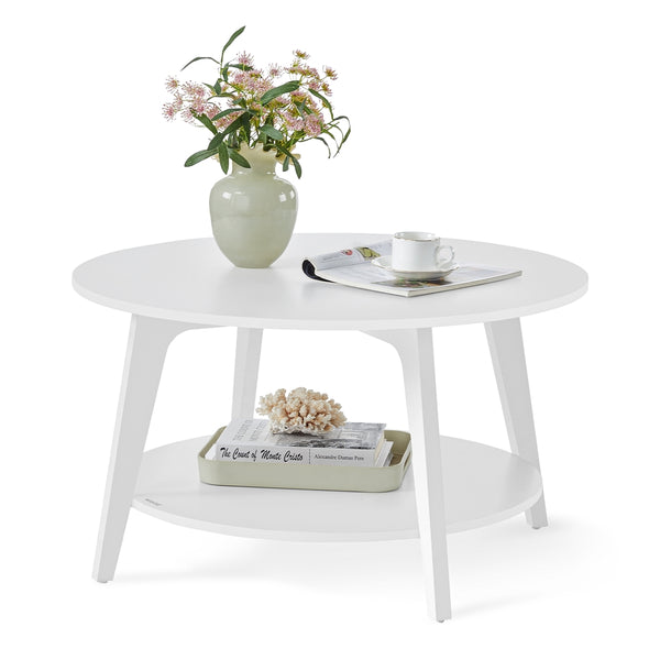 2 Tier Round Coffee Table - product photo 01