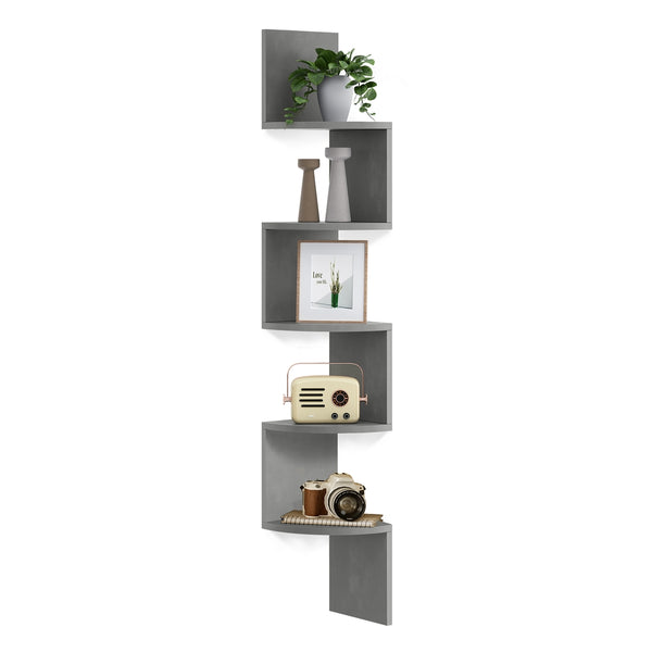 5-Tier Floating Wall Shelf - product photo 01