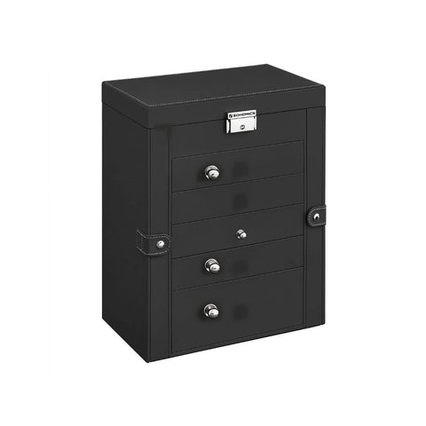 Large Jewelry Box Organizer 6 Tier With Drawers Mirror And Lock – product view 1 | Amaraloft