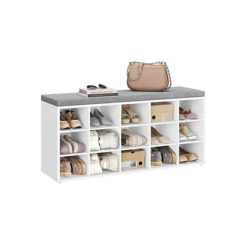 Shoe Storage Bench With Cushion – product view 1 | Amaraloft