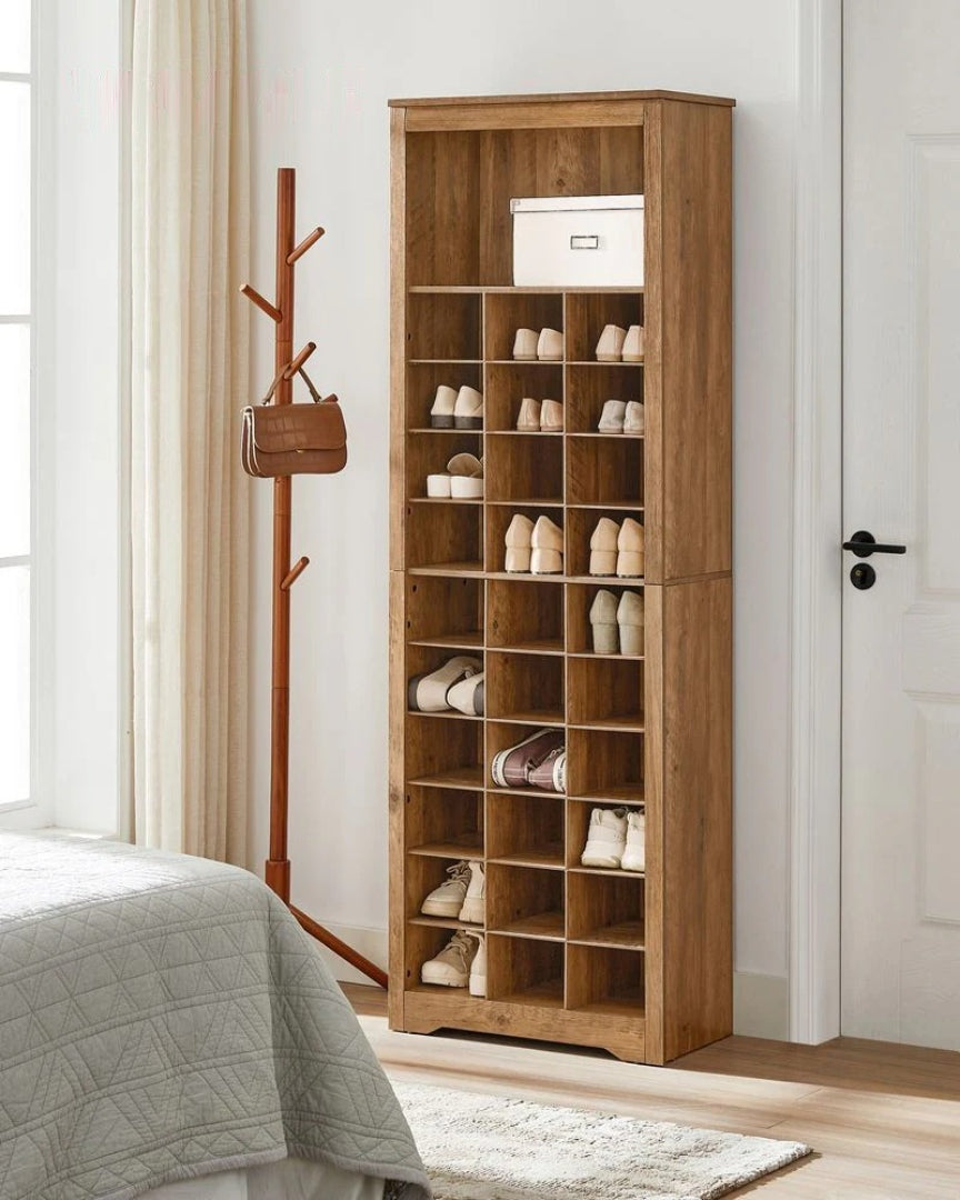 10 Tier Shoe Rack Organizer With Storage Compartments – product view 3 | Amaraloft