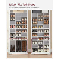 10 Tier Shoe Rack Organizer With Storage Compartments – product view 11 | Amaraloft