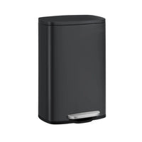 13-Gallon Stainless Steel Step Trash Can with Soft-Close Lid – product view 2 | Amaraloft