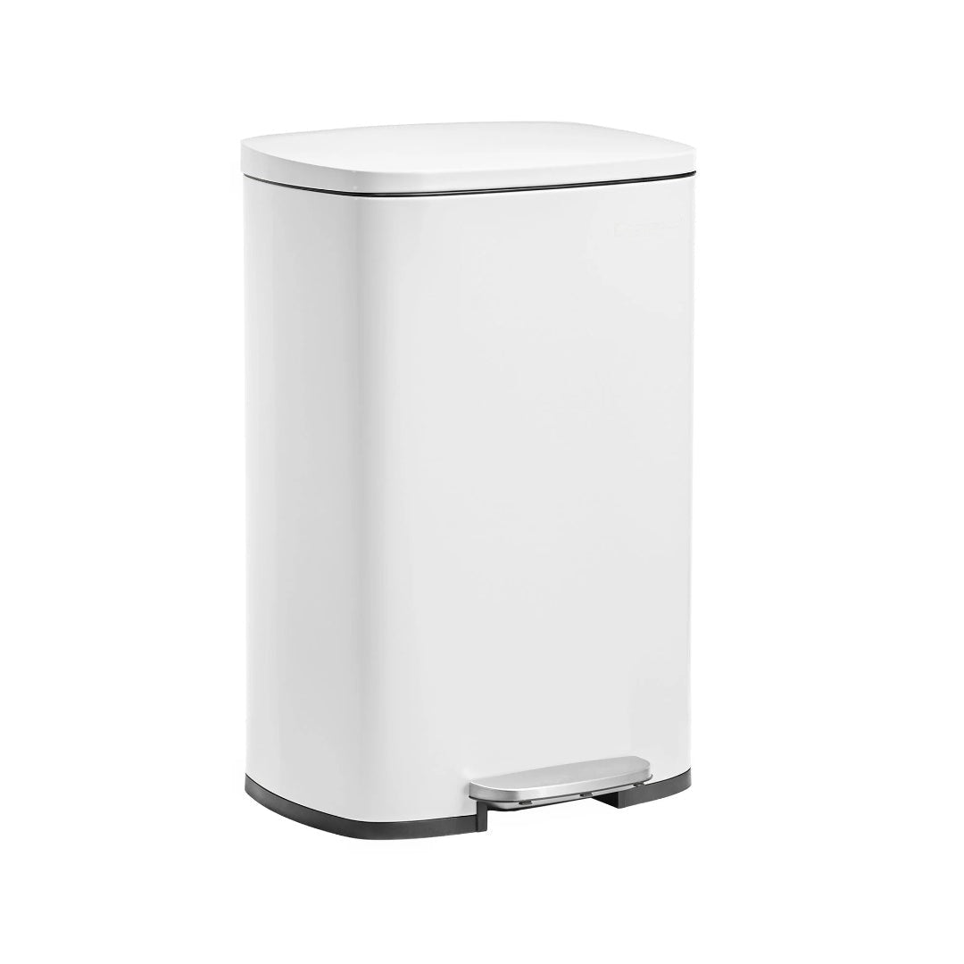 13-Gallon Stainless Steel Step Trash Can with Soft-Close Lid – product view 3 | Amaraloft