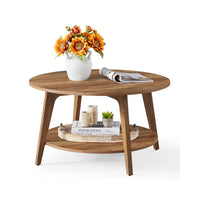 2 Tier Round Coffee Table - ULCT243K41