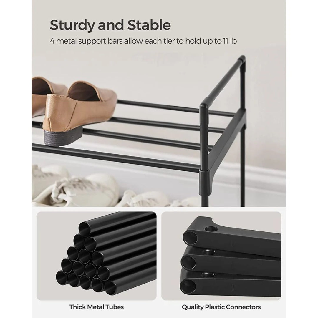 2/3/4/10 Tier Metal Shoe Rack – product view 10 | Amaraloft