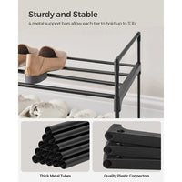 2/3/4/10 Tier Metal Shoe Rack – product view 10 | Amaraloft