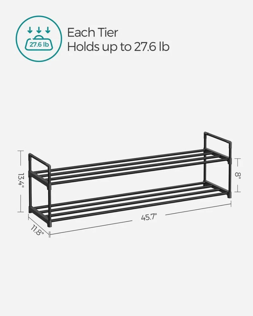 2/3/4/10 Tier Metal Shoe Rack – product view 15 | Amaraloft