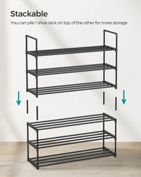 2/3/4/10 Tier Metal Shoe Rack – product view 19 | Amaraloft