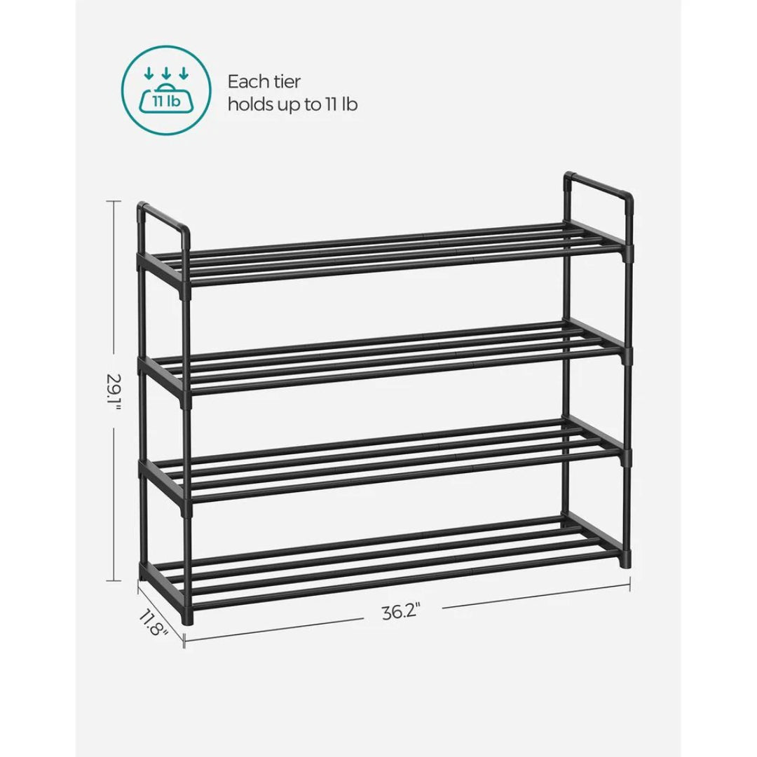 2/3/4/10 Tier Metal Shoe Rack – product view 24 | Amaraloft