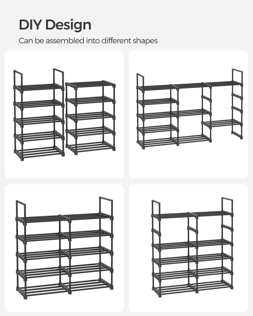 2/3/4/10 Tier Metal Shoe Rack – product view 28 | Amaraloft