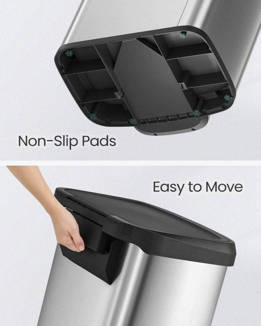 21-Gallon Stainless Steel Kitchen Trash Can with Soft-Close Lid – product view 8 | Amaraloft