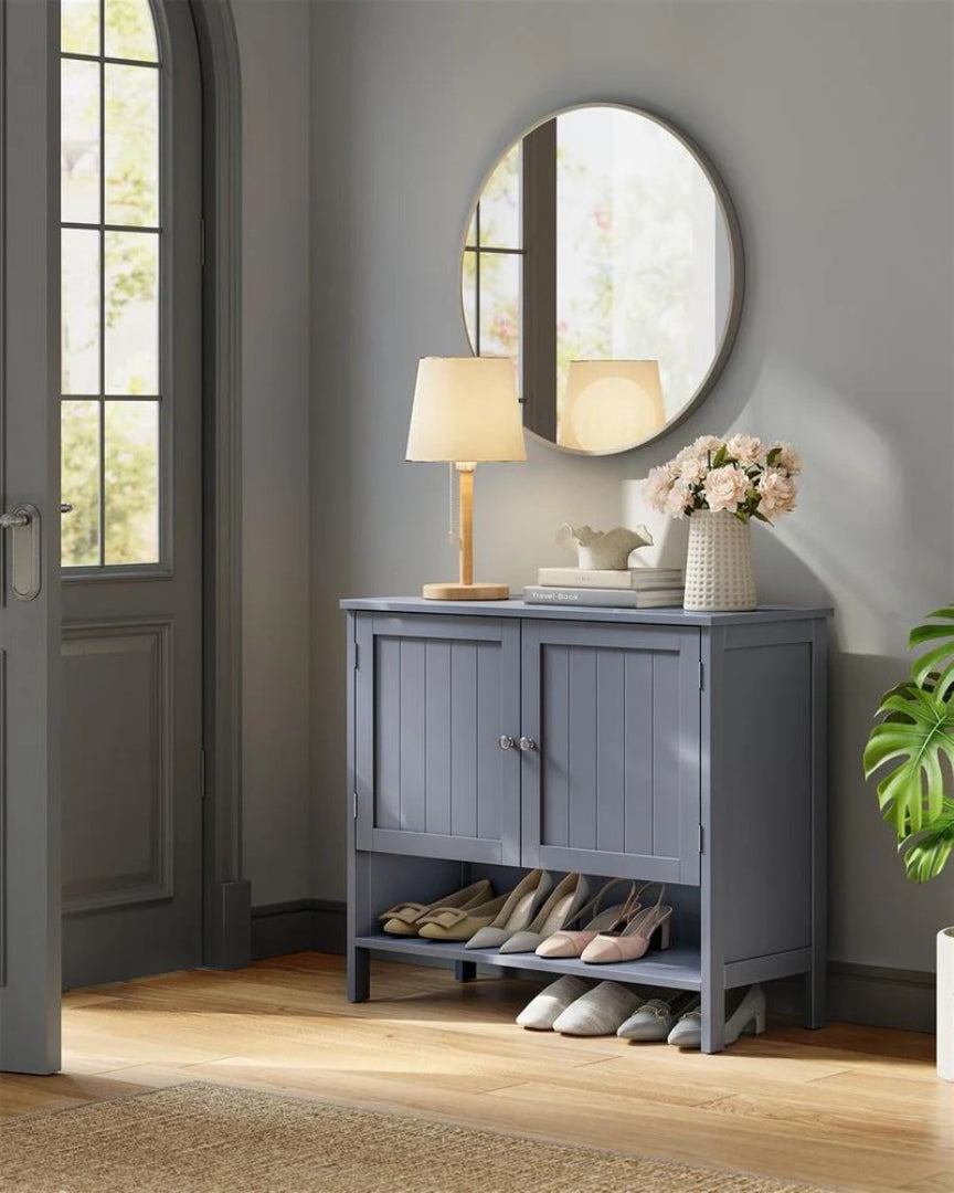 3-Tier Shoe Storage Cabinet with Adjustable Shelf – product view 3 | Amaraloft