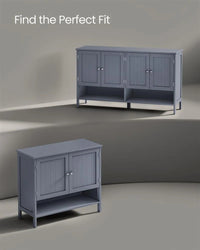 3-Tier Shoe Storage Cabinet with Adjustable Shelf – product view 7 | Amaraloft