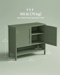 3-Tier Shoe Storage Cabinet with Adjustable Shelf – product view 12 | Amaraloft