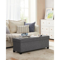 43.3 Inch Storage Ottoman Bench With Lid – product view 7 | Amaraloft