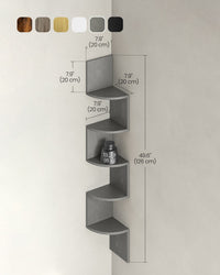 5-Tier Floating Wall Shelf - product photo 04