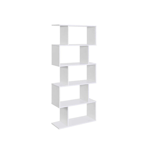 5 Tier Wooden Bookcase Storage Shelf Freestanding – product view 1 | Amaraloft