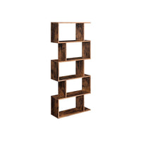 5 Tier Wooden Bookcase Storage Shelf Freestanding – product view 3 | Amaraloft