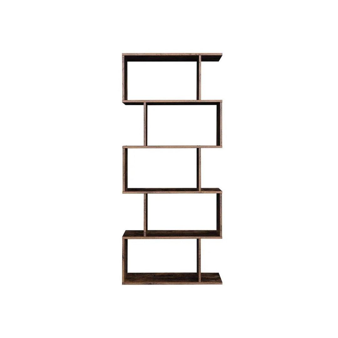 5 Tier Wooden Bookcase Storage Shelf Freestanding – product view 13 | Amaraloft