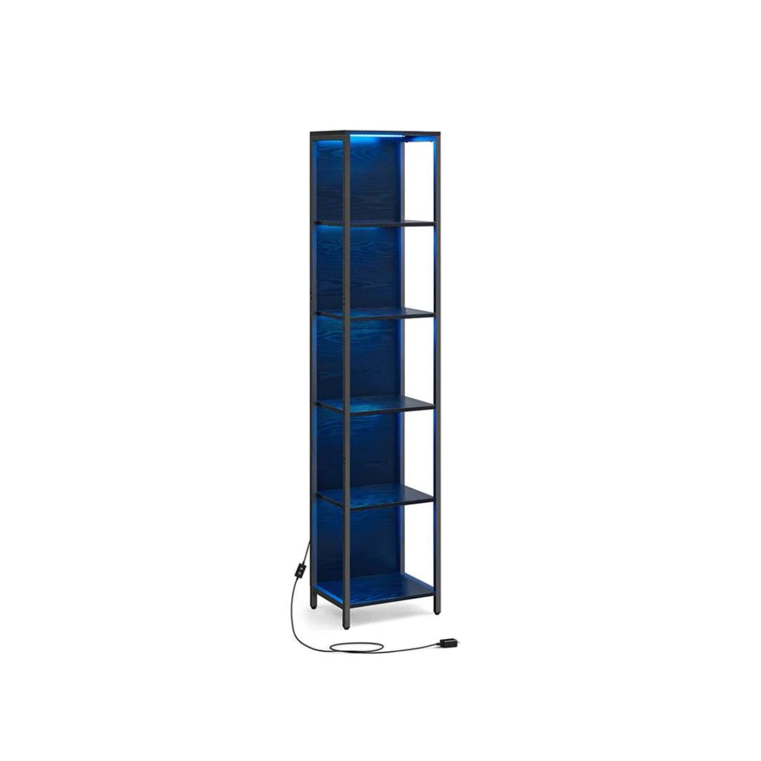 6 Tier LED Bookshelf With Dimmable Lights – product view 1 | Amaraloft