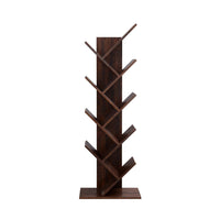 9 Tier Tree Bookshelf Space Saving Bookcase Storage Shelf – product view 3 | Amaraloft