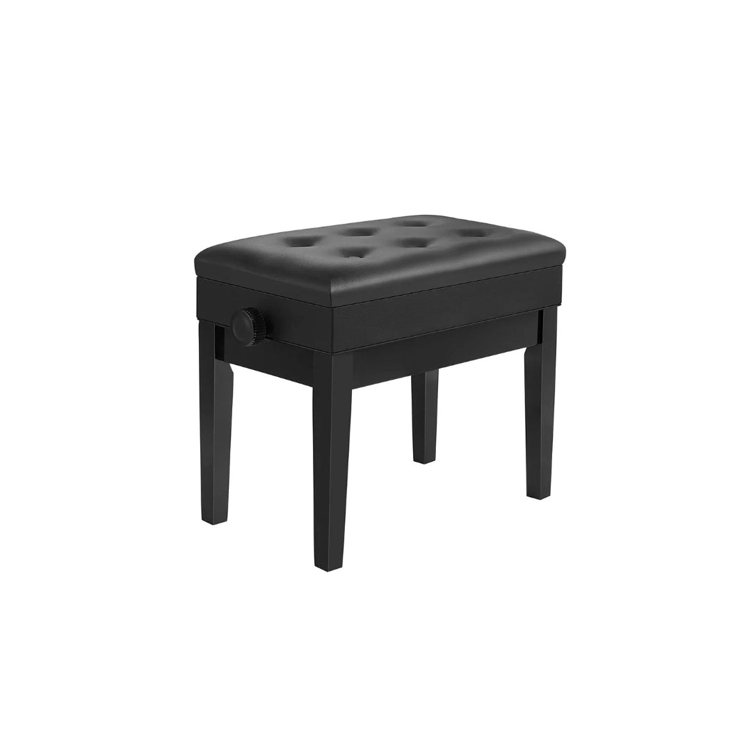 Adjustable Piano Bench With Storage Wooden Stool – product view 1 | Amaraloft