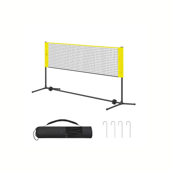 Badminton Net Portable Adjustable Height 35.4-61in Set – product view 1 | Amaraloft