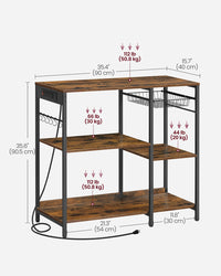 Baker's Rack With Charging Station - product photo 09
