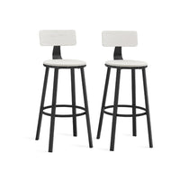 Bar Height Bar Stools with Backrest – product view 2 | Amaraloft