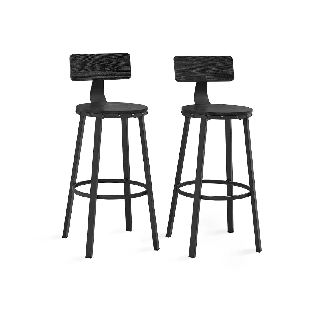 Bar Height Bar Stools with Backrest – product view 3 | Amaraloft