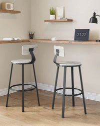 Bar Height Bar Stools with Backrest – product view 17 | Amaraloft