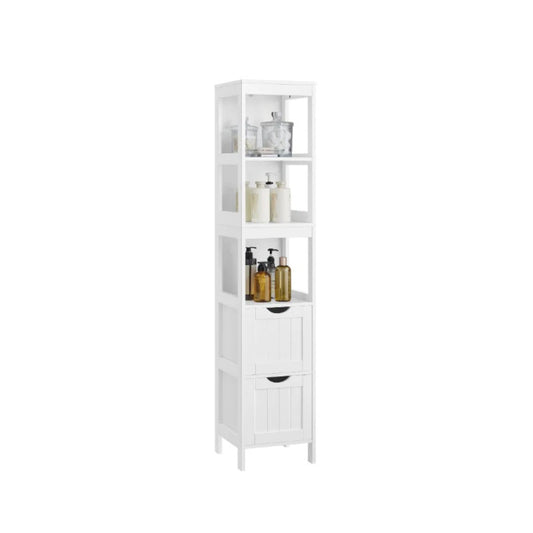 Bathroom Floor Cabinet With 2 Removable Drawers 55.7in High – product view 1 | Amaraloft