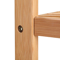 Bathroom Shelf 4-Tier Bamboo Storage Rack 38.6in High – product view 11 | Amaraloft