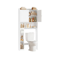 Bathroom Storage Shelf With Paper Holder Over Toilet - product photo 08