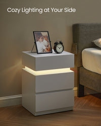 Bedside Table With LED Lights - product photo 04