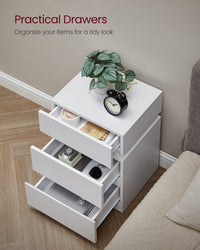 Bedside Table With LED Lights - product photo 06