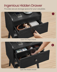 Bedside Tables With Hidden Drawers - product photo 13