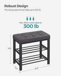 Shoe Bench With Cushion – product view 5 | Amaraloft