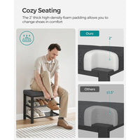 Shoe Bench With Cushion – product view 6 | Amaraloft