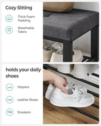 Shoe Bench With Cushion – product view 11 | Amaraloft