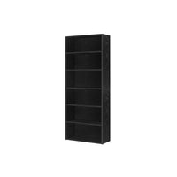 6 Tier Bookcase With Adjustable Shelves – product view 2 | Amaraloft