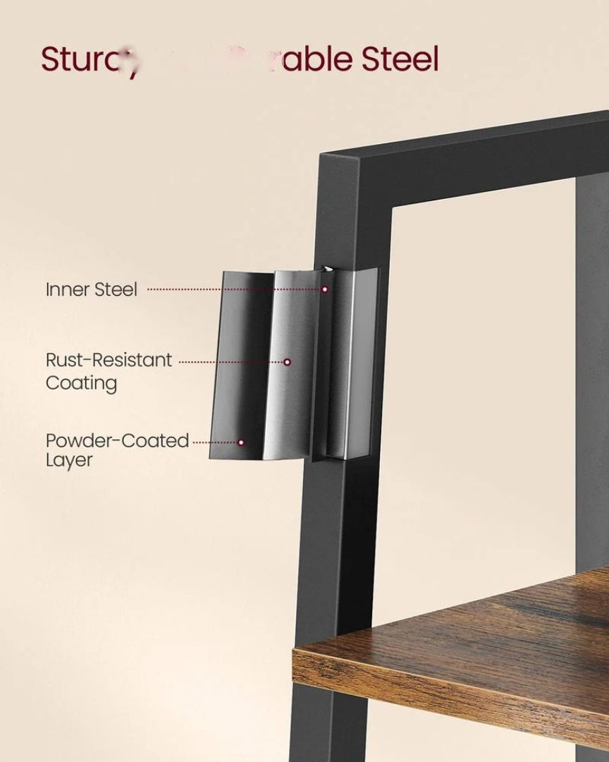 5 Tier Narrow Bookcase – product view 7 | Amaraloft