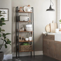 5 Tier Narrow Bookcase – product view 9 | Amaraloft