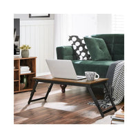 Adjustable Laptop Table With Tilt Top & Foldable Legs Bed Tray – product view 2 | Amaraloft
