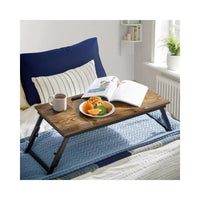 Adjustable Laptop Table With Tilt Top & Foldable Legs Bed Tray – product view 3 | Amaraloft