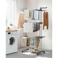 Clothes Drying Rack 4-Tier Foldable Laundry Stand 67.7in High – product view 5 | Amaraloft