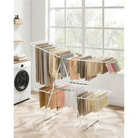Clothes Drying Rack Foldable 2-Level With Adjustable Wings 67.3in – product view 15 | Amaraloft