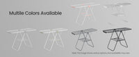 Clothes Drying Rack With Sock Clips And Adjustable Folding Wings - product photo 68