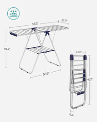 Clothes Drying Rack With Sock Clips - product photo 22